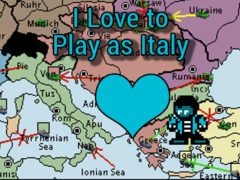 I Love to Play as Italy