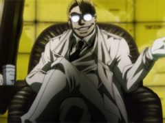 A sinister character from the anime Hellsing, The Major